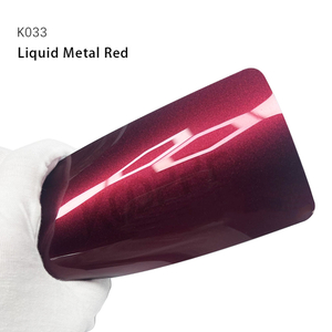 Liquid Metal Red TPU Color Protección de pintura de automóvil Auto curación PPF Wrap 8 años Garantía