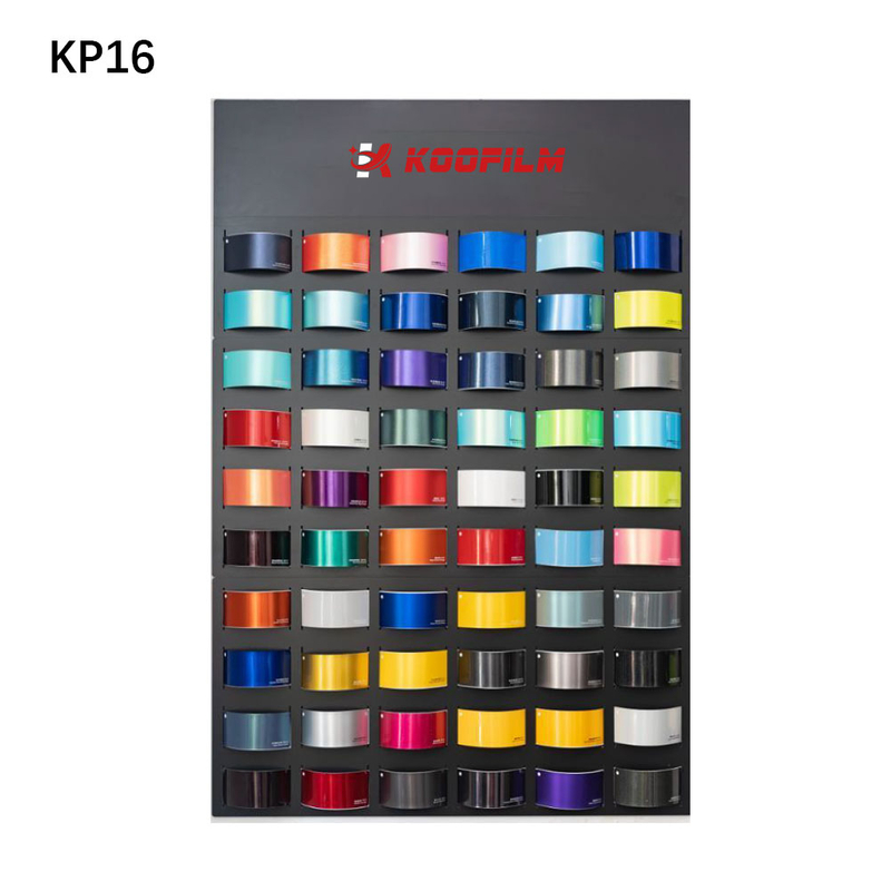 KP16 Kit de herramientas portátiles 16 'x16 ' o 14 'x 30 ' Negro con koofilm LOGO CAR Herramientas de película