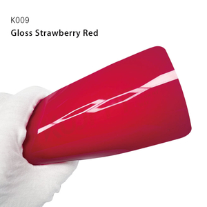 Gloss Strawberry Red TPU PPF Wrap Color Car Pinte Protección Película Selfiring Thermoplastic poliuretano