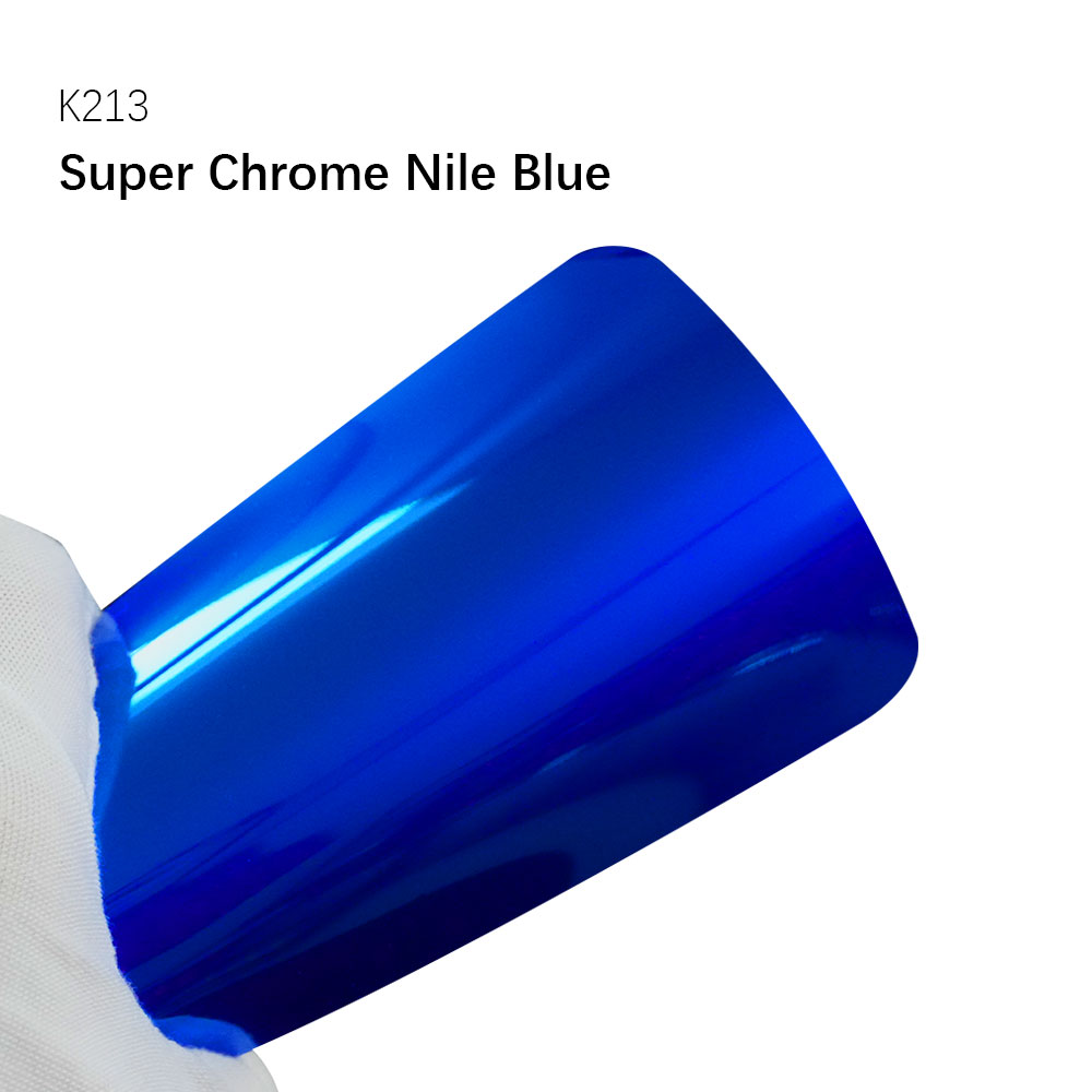 Película de protección de pintura azul de Super Chrome Nile bajo precio y alta calidad.