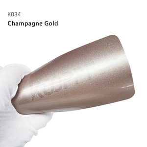Champagne Gold Color PPF TPU Protección de pintura Película Antiabia Protección de lujo resistente a las manchas 