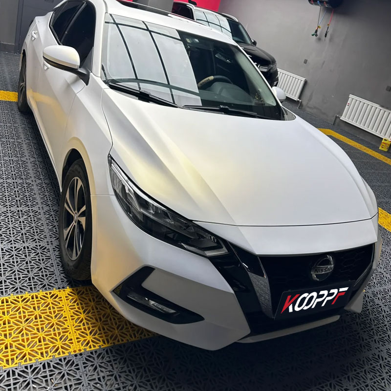 Película de protección de pintura de color TPU mate de lirio gris congelado