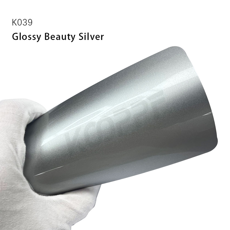 Película de protección de pintura de coche de color plateado TPU de belleza brillante