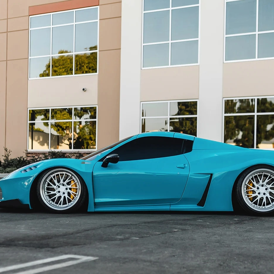 Gloss Miami Blue TPU Color PPF CAR PINTURA DE PINTURA DE PINTURA