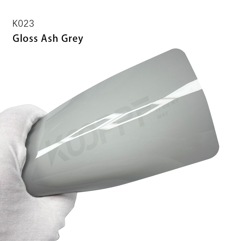 Film PPF PPF de 8.0mil Gloss Ash Grey TPU Car PPF Wrap Color Pinte Protection Film 