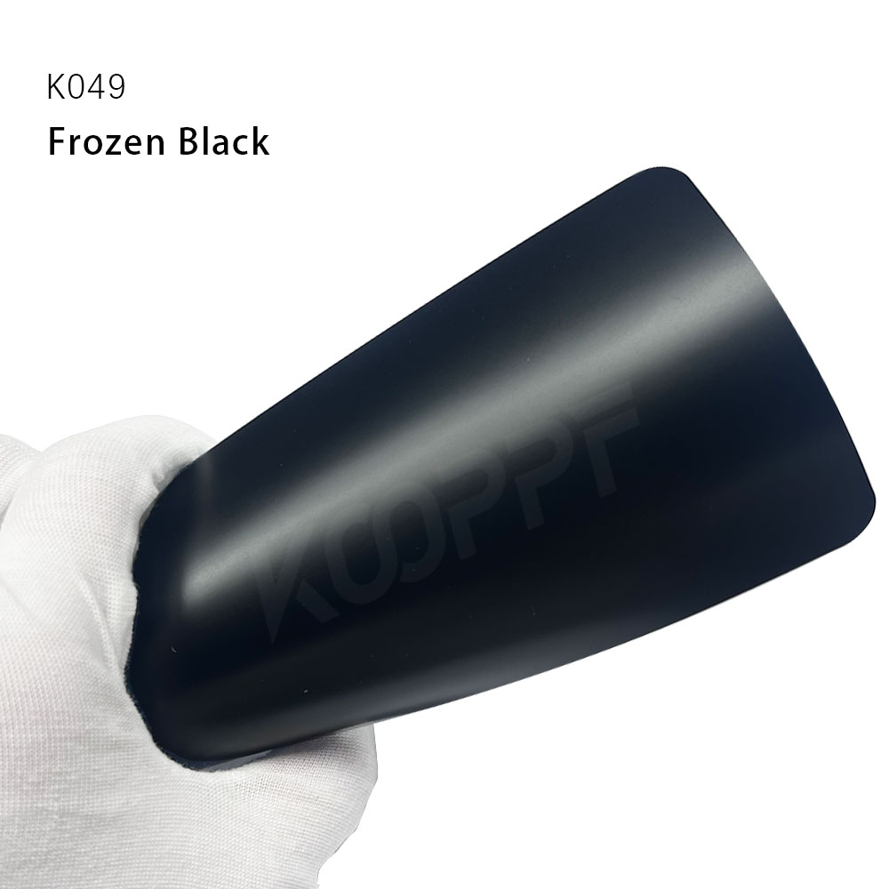 Película protectora de pintura de coche de color negro congelado TPU