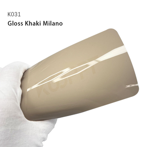 Gloss Khaki Milano TPU Color Color Pinte Protection Película